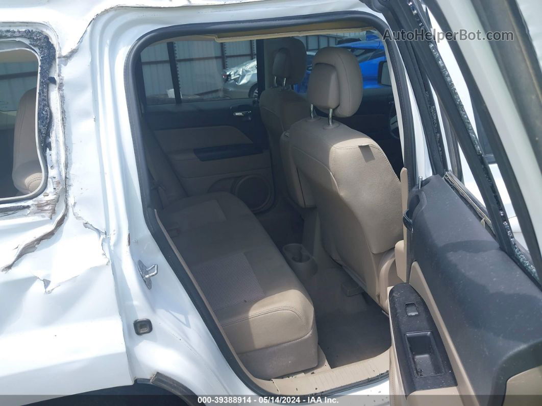 2014 Jeep Patriot Latitude Белый vin: 1C4NJRFB4ED862153