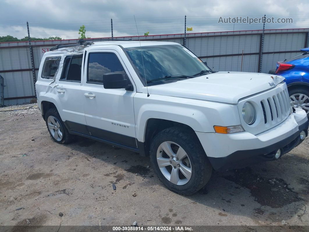 2014 Jeep Patriot Latitude Белый vin: 1C4NJRFB4ED862153