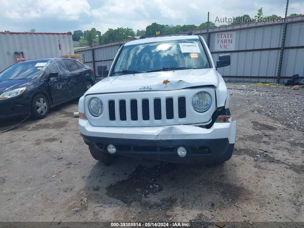 2014 Jeep Patriot Latitude Белый vin: 1C4NJRFB4ED862153