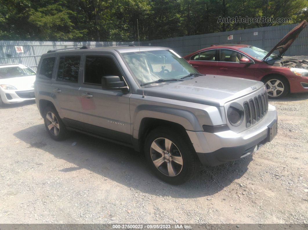 2016 Jeep Patriot High Altitude Edition Серебряный vin: 1C4NJRFB4GD683114