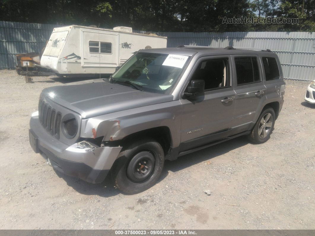 2016 Jeep Patriot High Altitude Edition Серебряный vin: 1C4NJRFB4GD683114