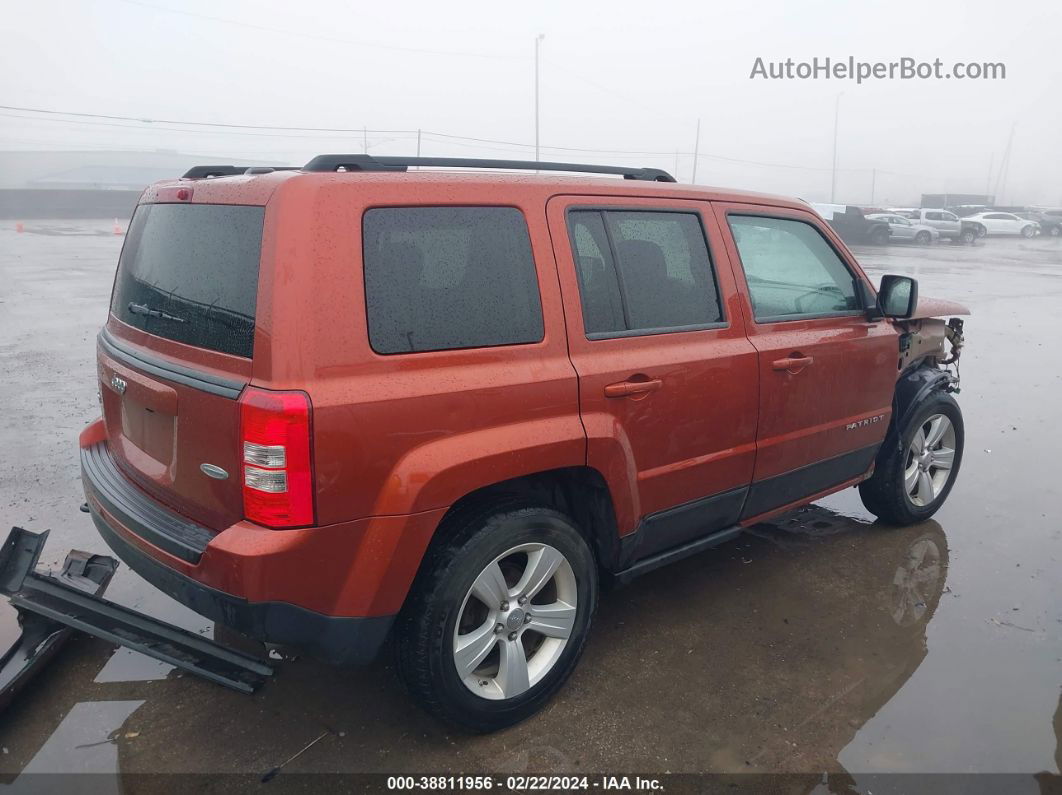 2012 Jeep Patriot Latitude Orange vin: 1C4NJRFB5CD621263