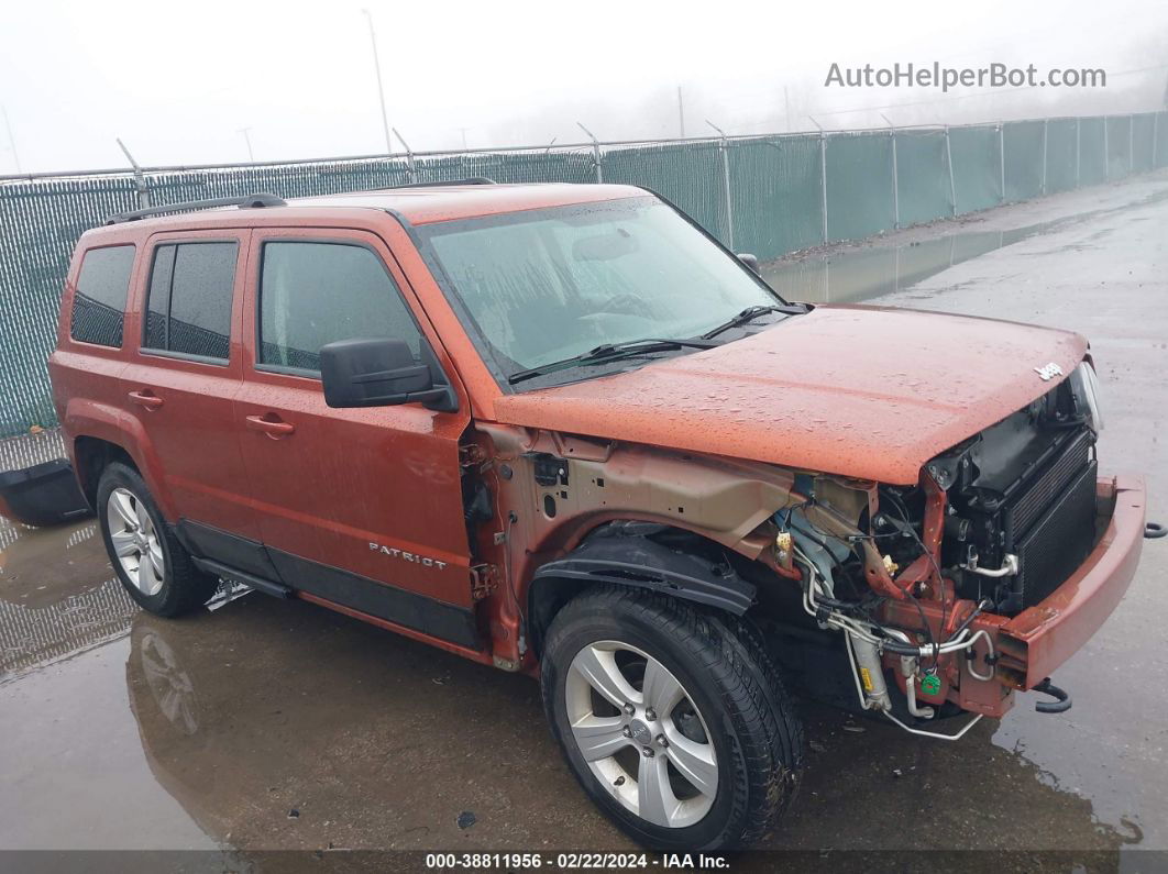 2012 Jeep Patriot Latitude Orange vin: 1C4NJRFB5CD621263