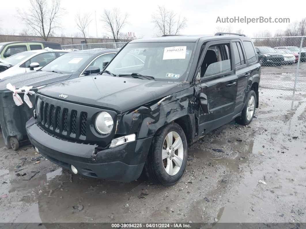 2014 Jeep Patriot Latitude Черный vin: 1C4NJRFB5ED601839