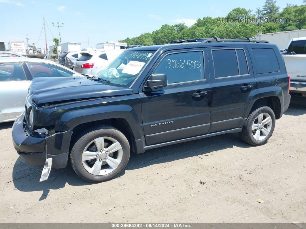 2014 Jeep Patriot Latitude Black vin: 1C4NJRFB5ED713170