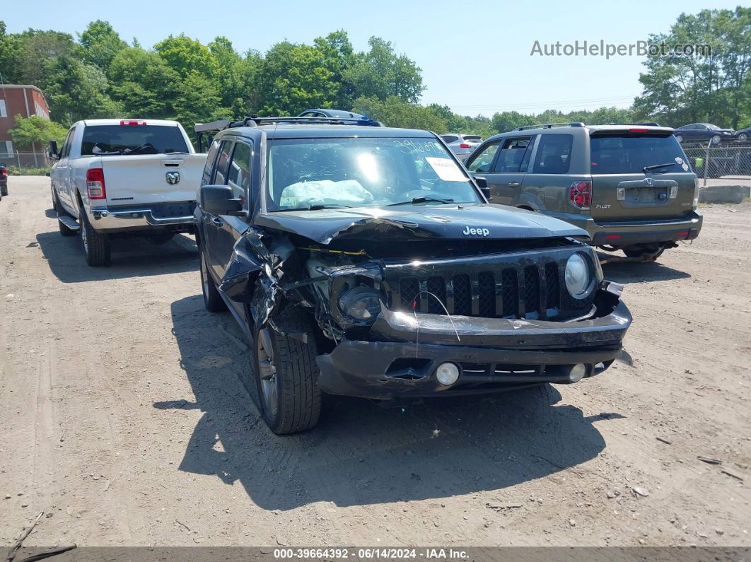 2014 Jeep Patriot Latitude Черный vin: 1C4NJRFB5ED713170