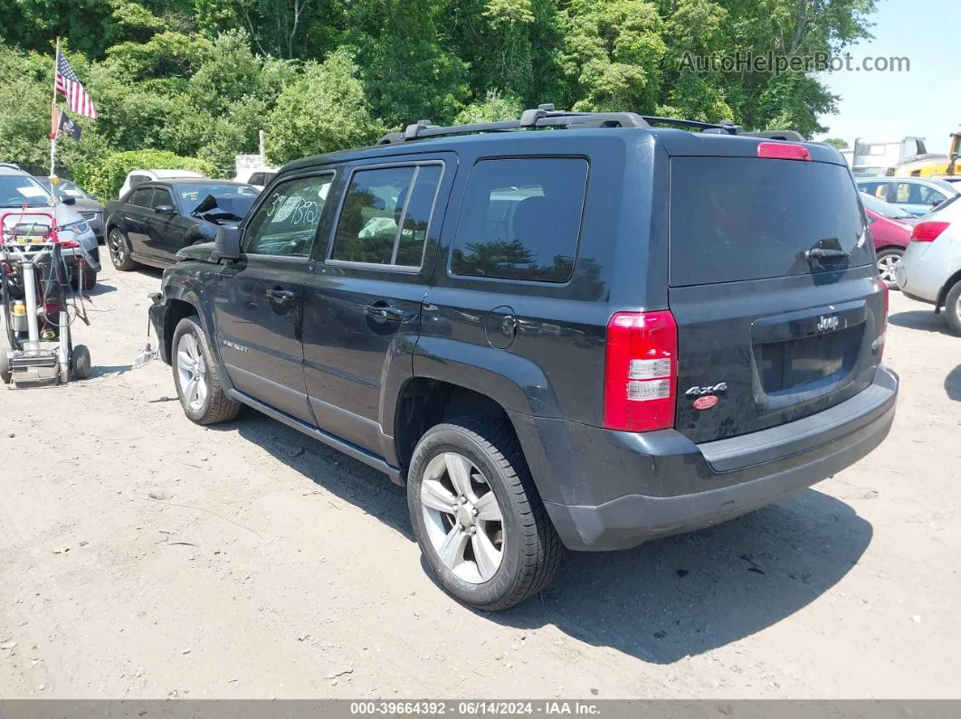 2014 Jeep Patriot Latitude Черный vin: 1C4NJRFB5ED713170