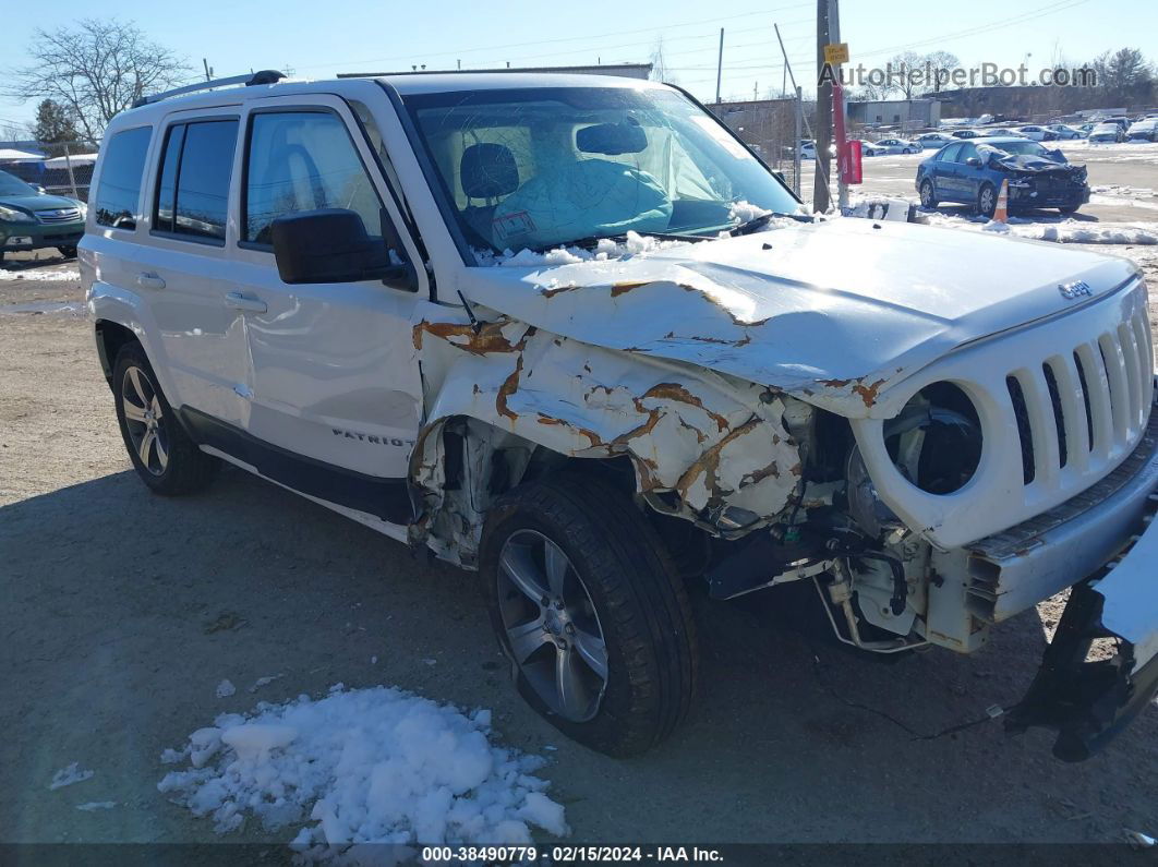 2016 Jeep Patriot High Altitude Edition White vin: 1C4NJRFB5GD545162