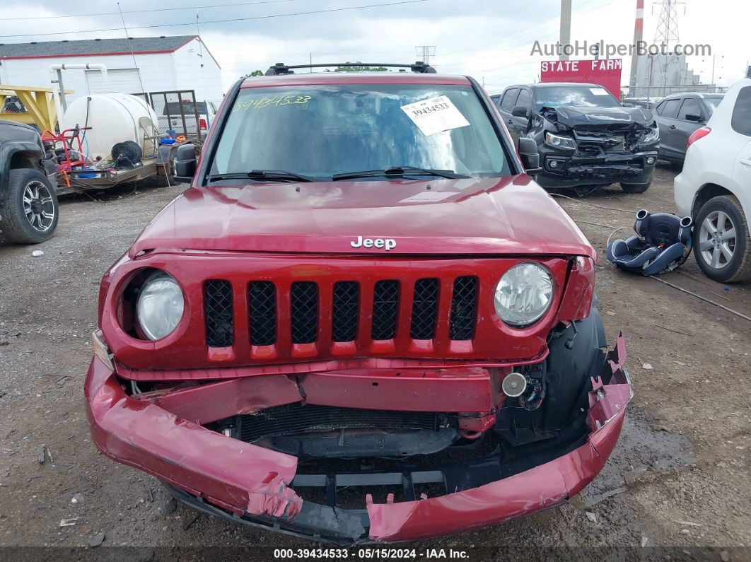 2014 Jeep Patriot Latitude Red vin: 1C4NJRFB6ED549315