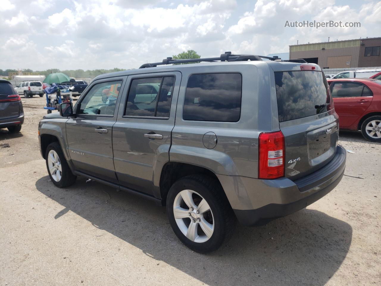 2014 Jeep Patriot Latitude Gray vin: 1C4NJRFB6ED551548