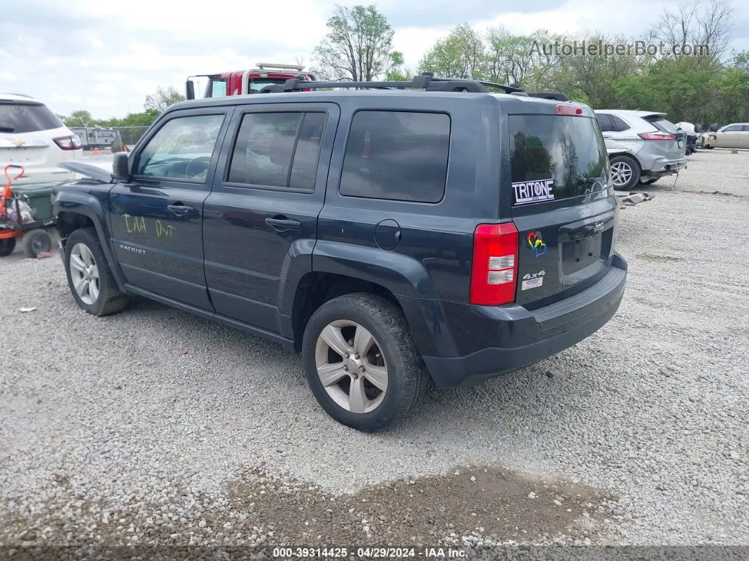 2014 Jeep Patriot Latitude Черный vin: 1C4NJRFB6ED792929