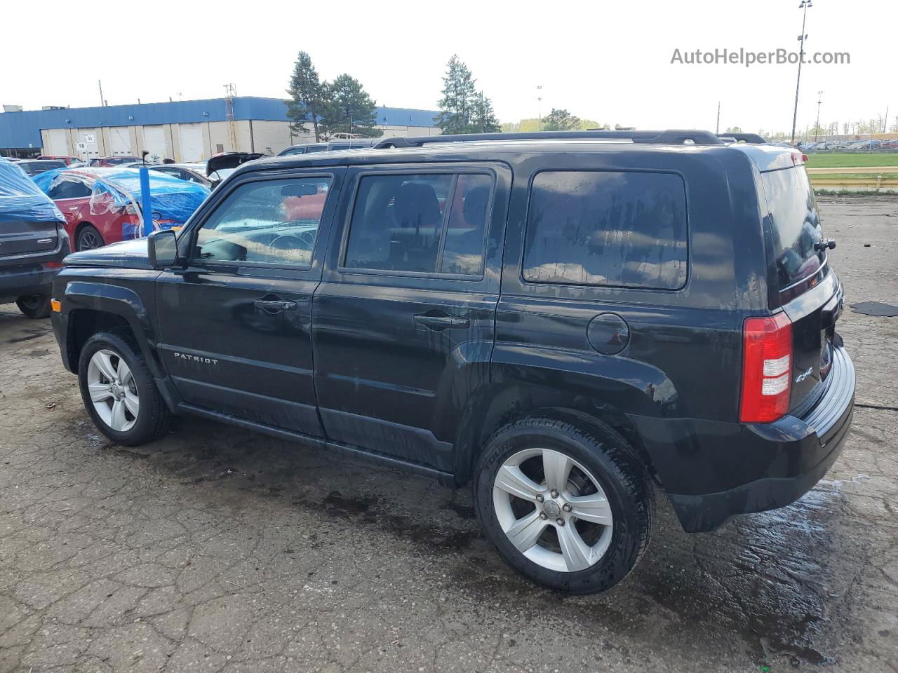 2014 Jeep Patriot Latitude Black vin: 1C4NJRFB6ED910395