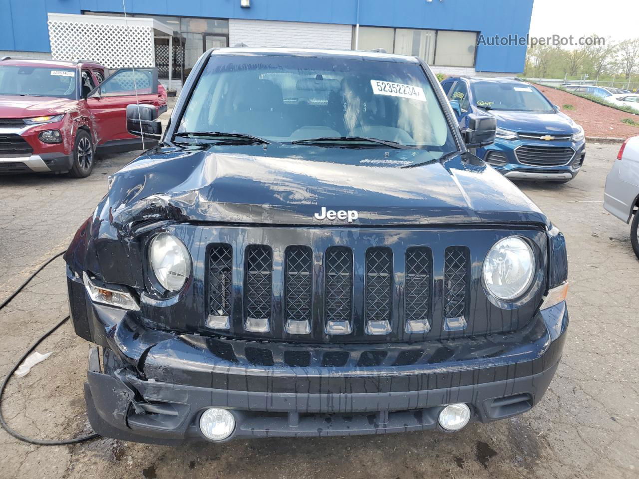 2014 Jeep Patriot Latitude Black vin: 1C4NJRFB6ED910395