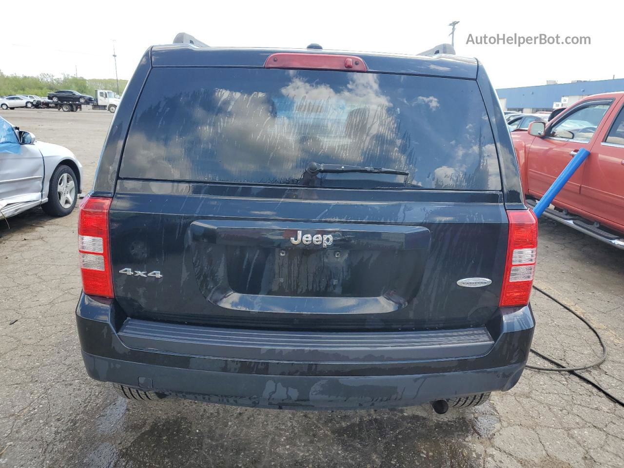 2014 Jeep Patriot Latitude Black vin: 1C4NJRFB6ED910395