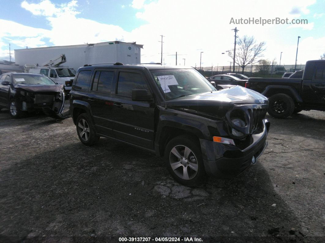 2016 Jeep Patriot High Altitude Edition Black vin: 1C4NJRFB6GD596833