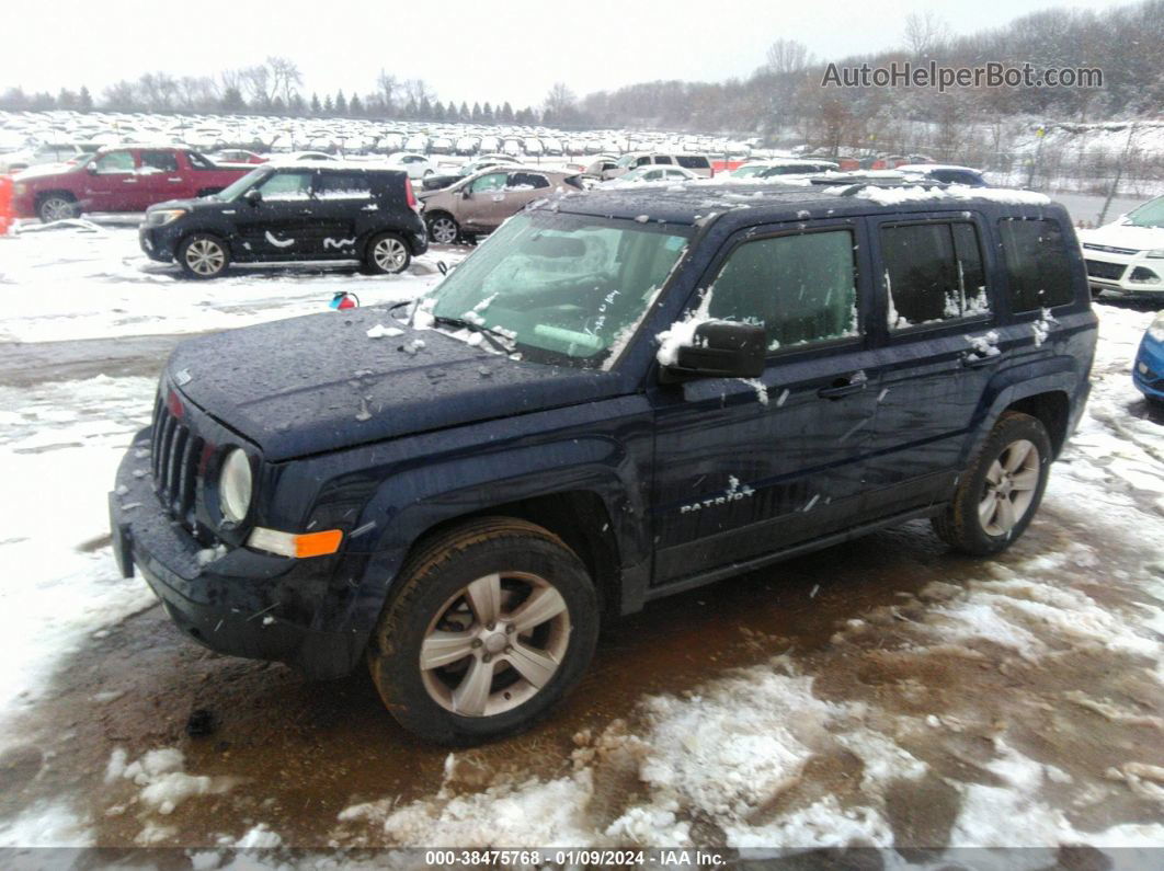 2016 Jeep Patriot Latitude Blue vin: 1C4NJRFB6GD758573