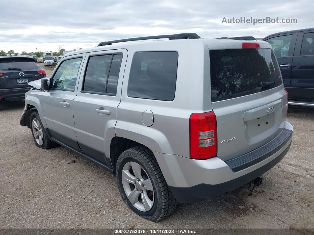 2012 Jeep Patriot Latitude Silver vin: 1C4NJRFB7CD658444