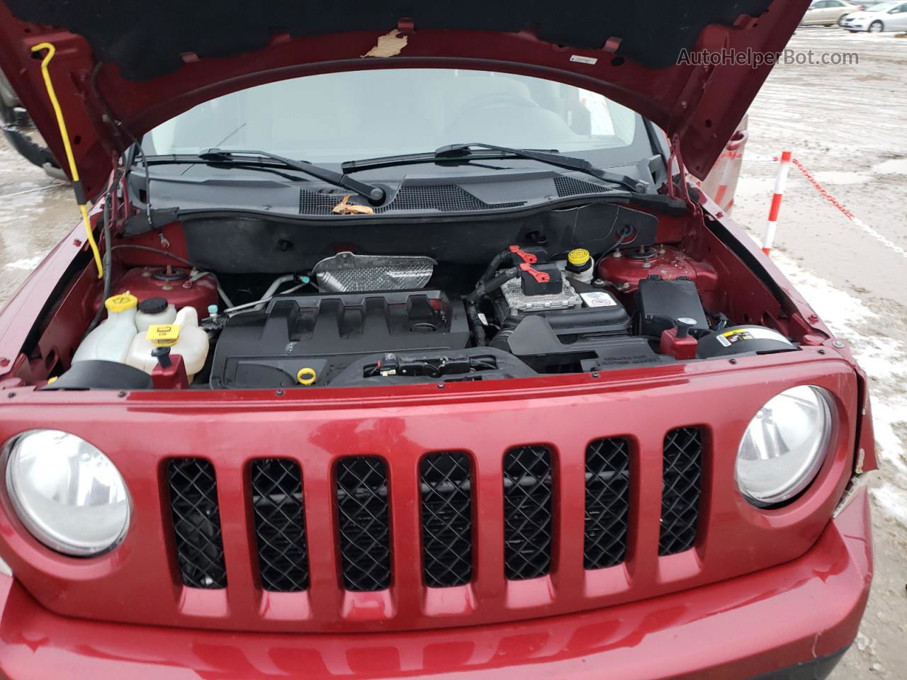 2014 Jeep Patriot Latitude Red vin: 1C4NJRFB7ED658785