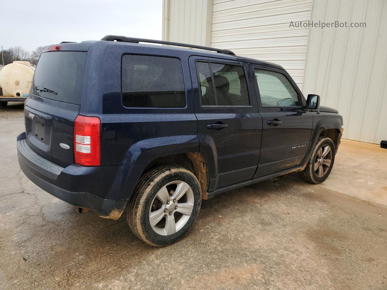 2014 Jeep Patriot Latitude Blue vin: 1C4NJRFB7ED892084