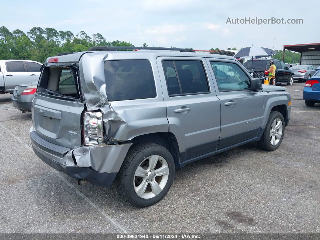 2016 Jeep Patriot Latitude Silver vin: 1C4NJRFB7GD613901