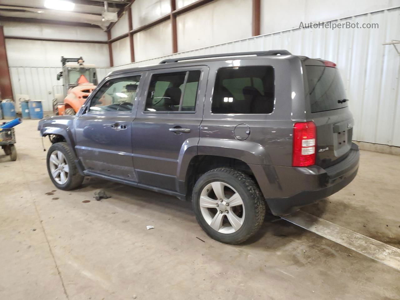 2016 Jeep Patriot Latitude Угольный vin: 1C4NJRFB7GD650835