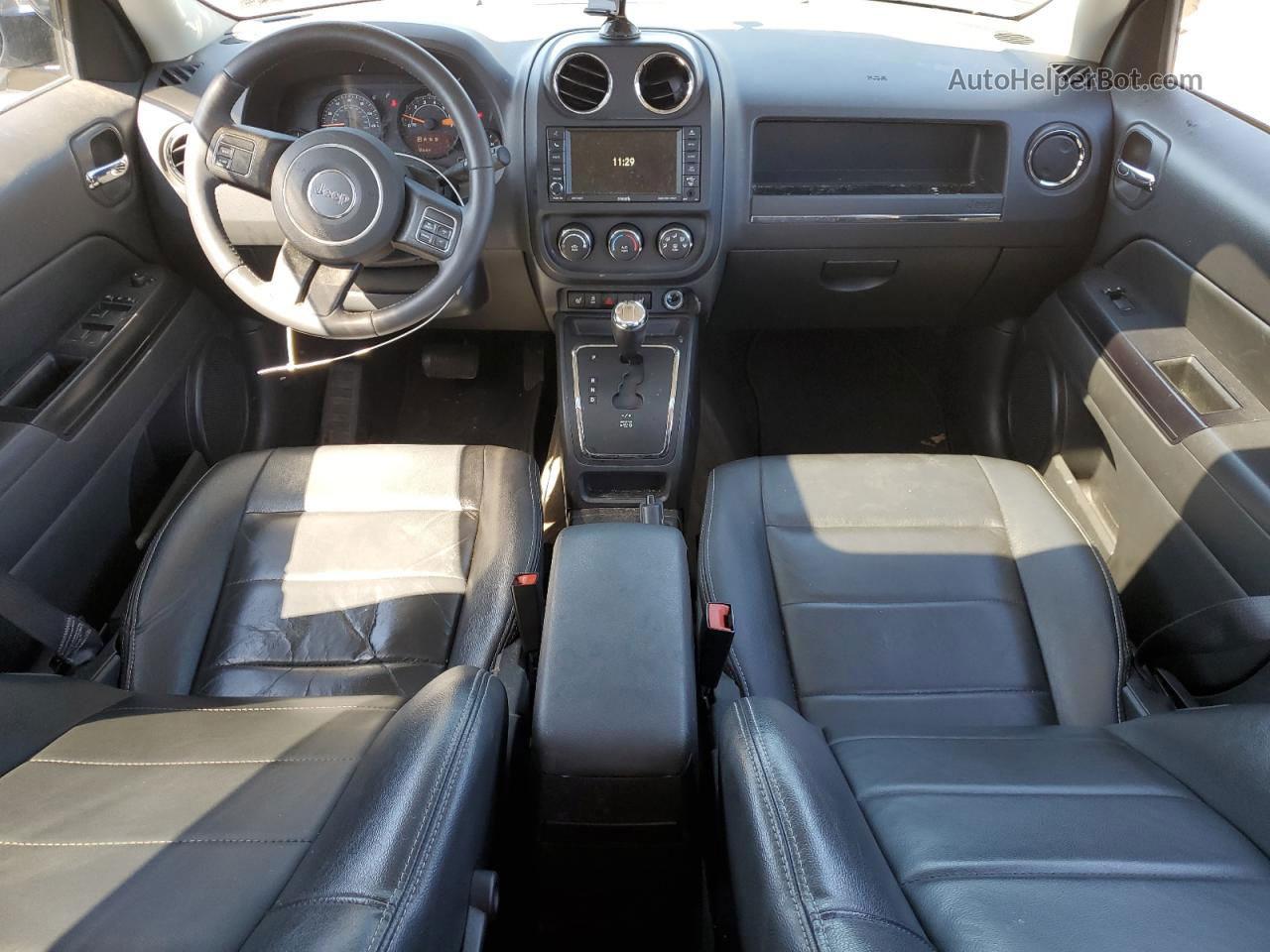 2016 Jeep Patriot Latitude Угольный vin: 1C4NJRFB7GD673659