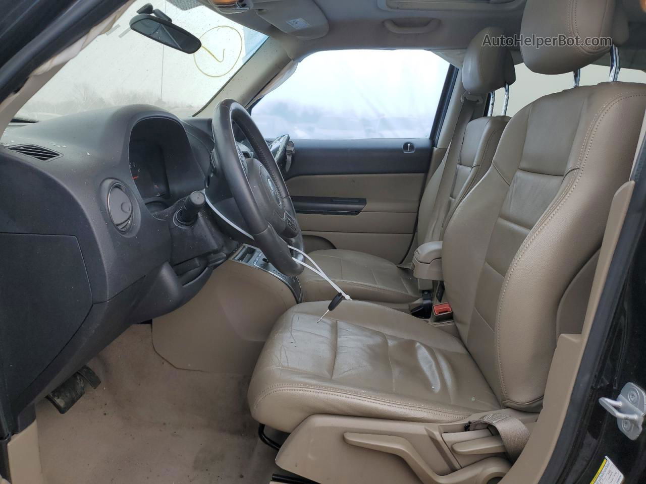 2012 Jeep Patriot Latitude Черный vin: 1C4NJRFB8CD698144