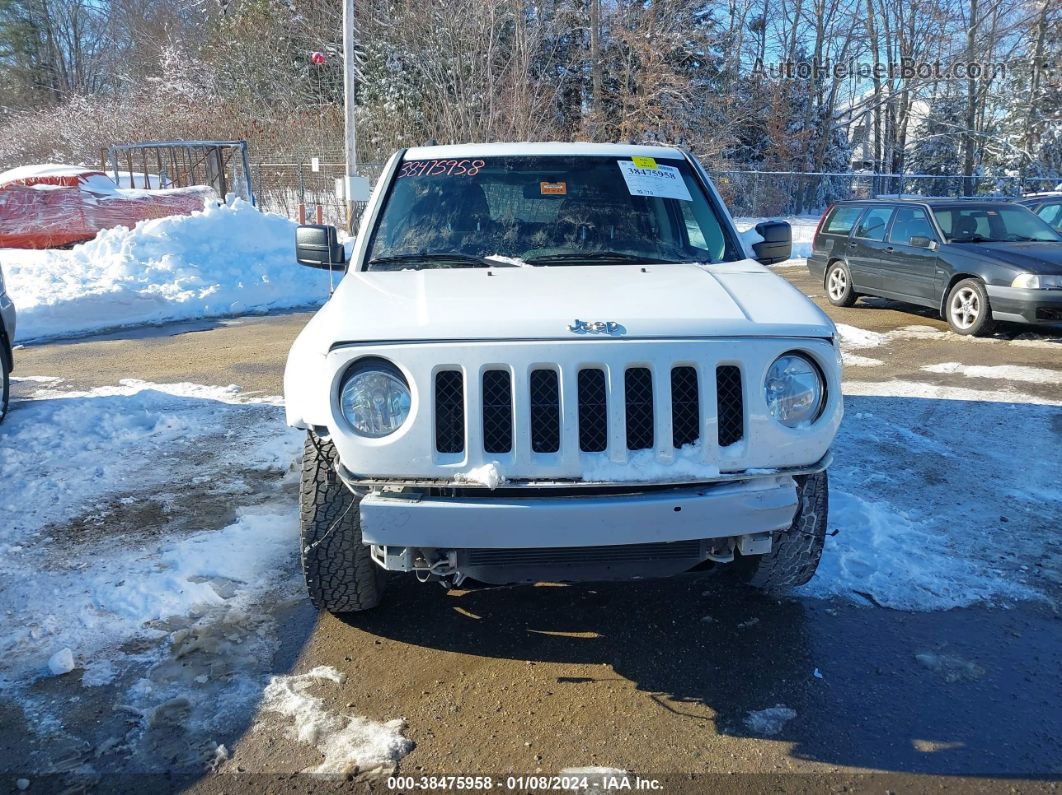 2014 Jeep Patriot Latitude Белый vin: 1C4NJRFB8ED792205