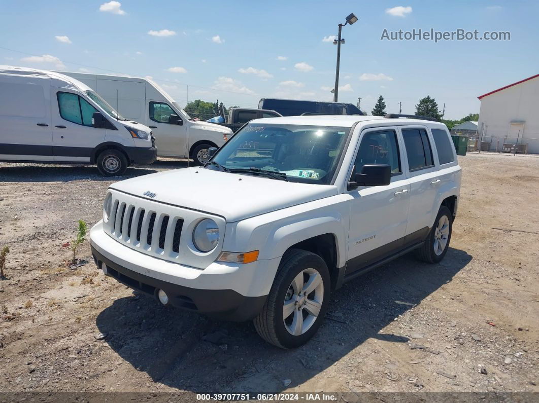 2014 Jeep Patriot Latitude White vin: 1C4NJRFB8ED816731