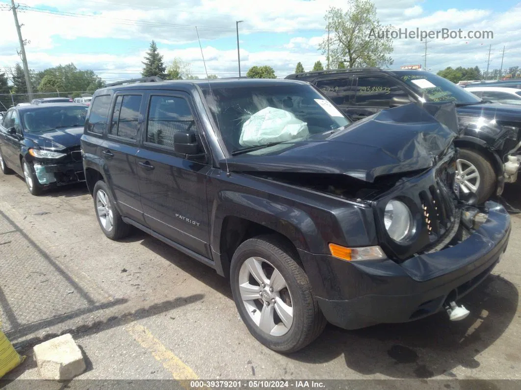 2014 Jeep Patriot Latitude Black vin: 1C4NJRFB8ED820830