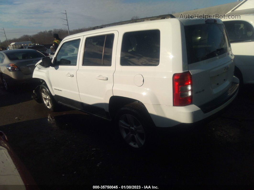 2016 Jeep Patriot Latitude White vin: 1C4NJRFB8GD542319