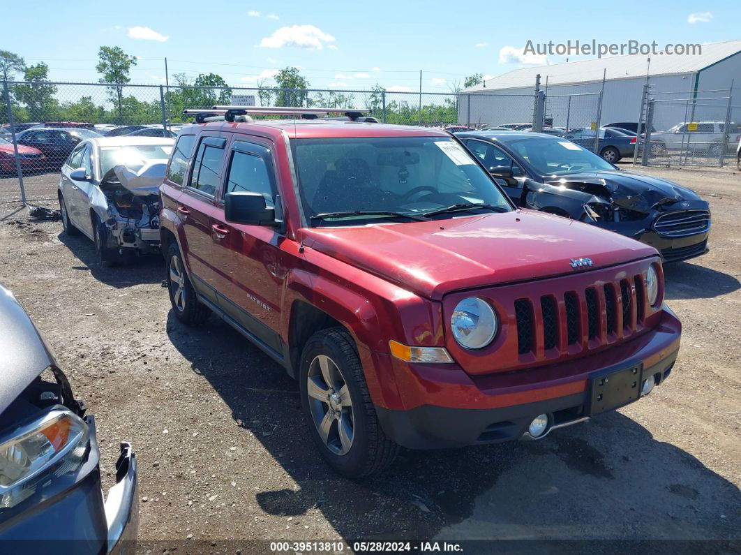 2016 Jeep Patriot High Altitude Edition Red vin: 1C4NJRFB8GD681396