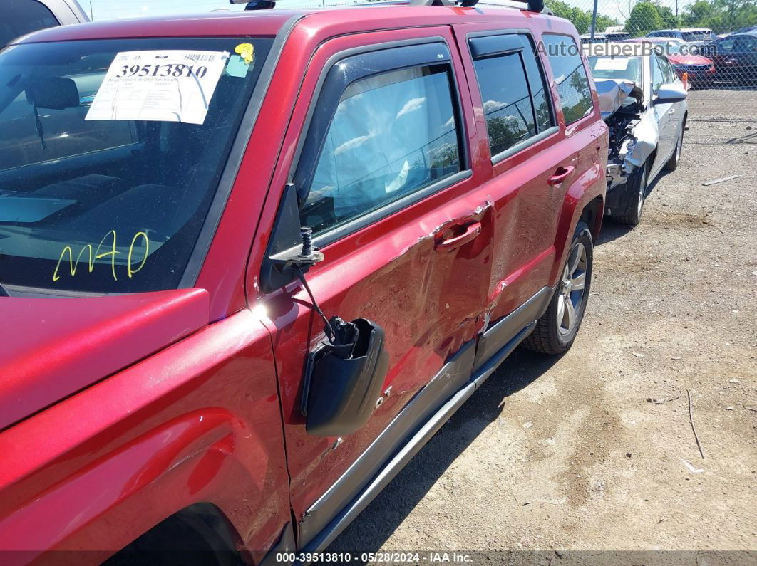 2016 Jeep Patriot High Altitude Edition Red vin: 1C4NJRFB8GD681396