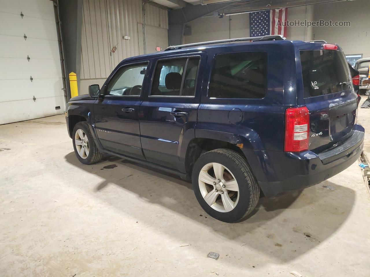 2012 Jeep Patriot Latitude Blue vin: 1C4NJRFB9CD630208