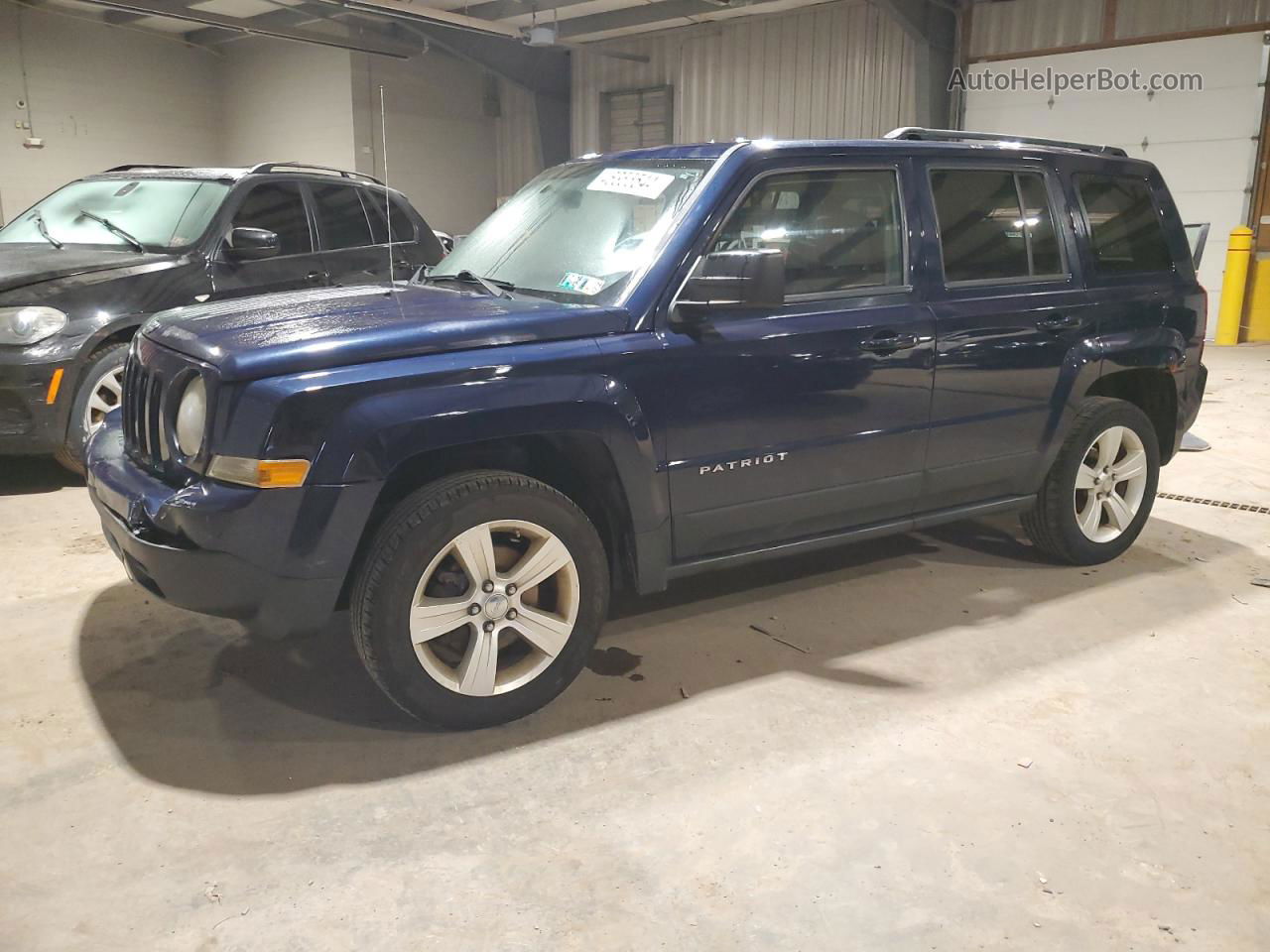 2012 Jeep Patriot Latitude Blue vin: 1C4NJRFB9CD630208