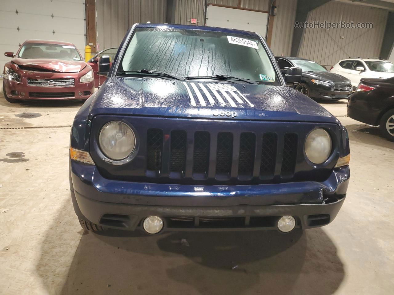 2012 Jeep Patriot Latitude Blue vin: 1C4NJRFB9CD630208