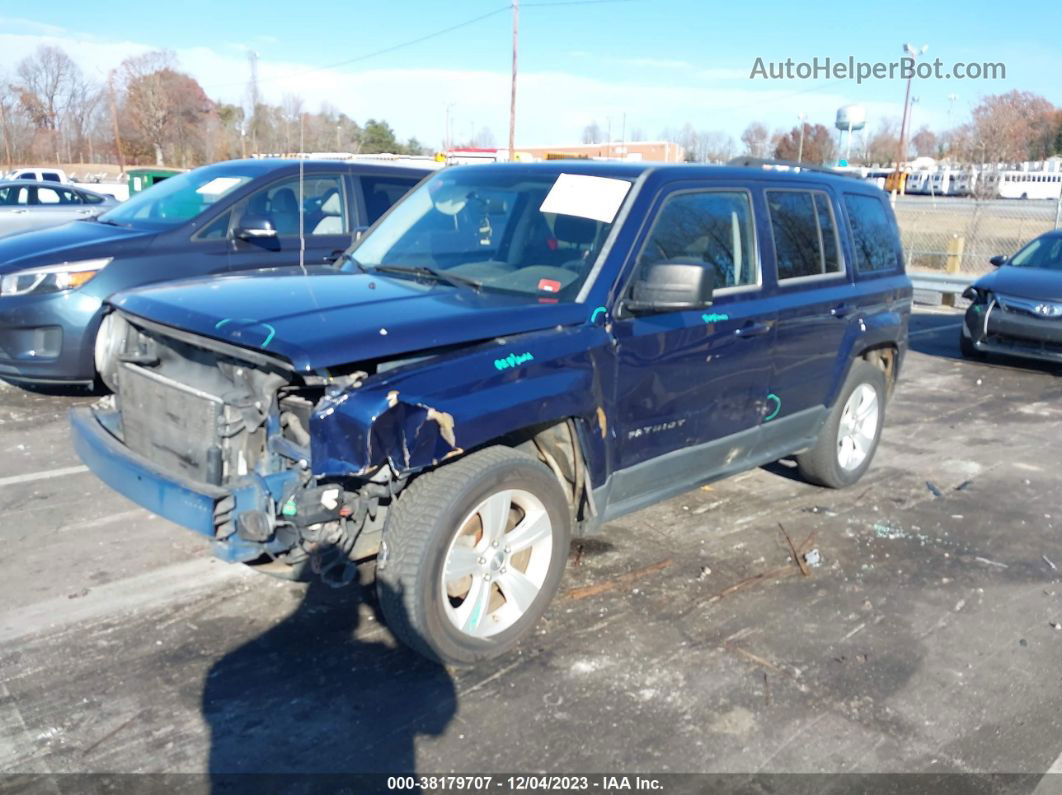 2012 Jeep Patriot Latitude Blue vin: 1C4NJRFB9CD633710