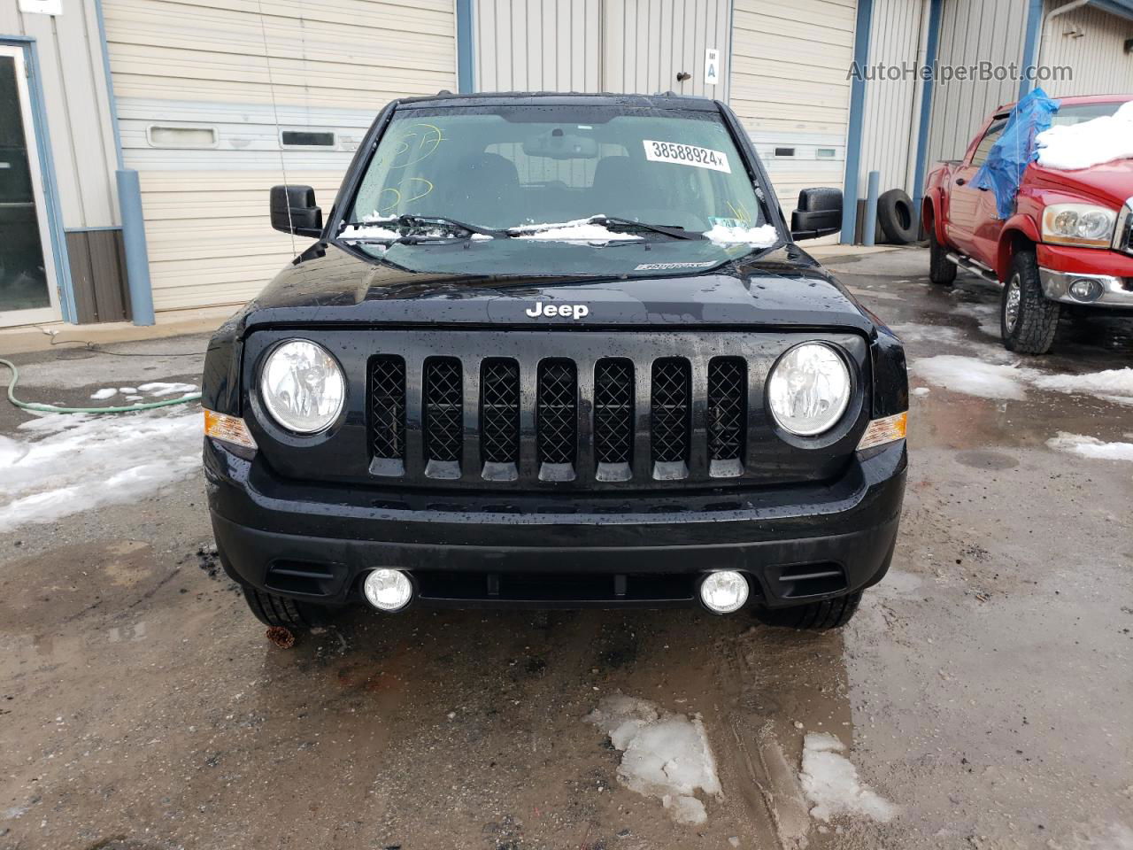 2014 Jeep Patriot Latitude Черный vin: 1C4NJRFB9ED884908