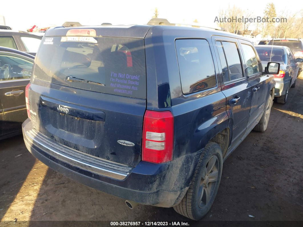 2016 Jeep Patriot High Altitude Edition Blue vin: 1C4NJRFB9GD639335