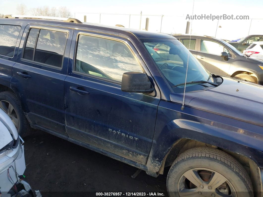 2016 Jeep Patriot High Altitude Edition Blue vin: 1C4NJRFB9GD639335