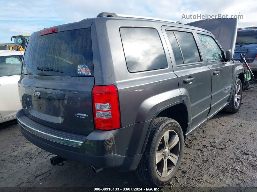 2016 Jeep Patriot High Altitude Edition Gray vin: 1C4NJRFB9GD725258