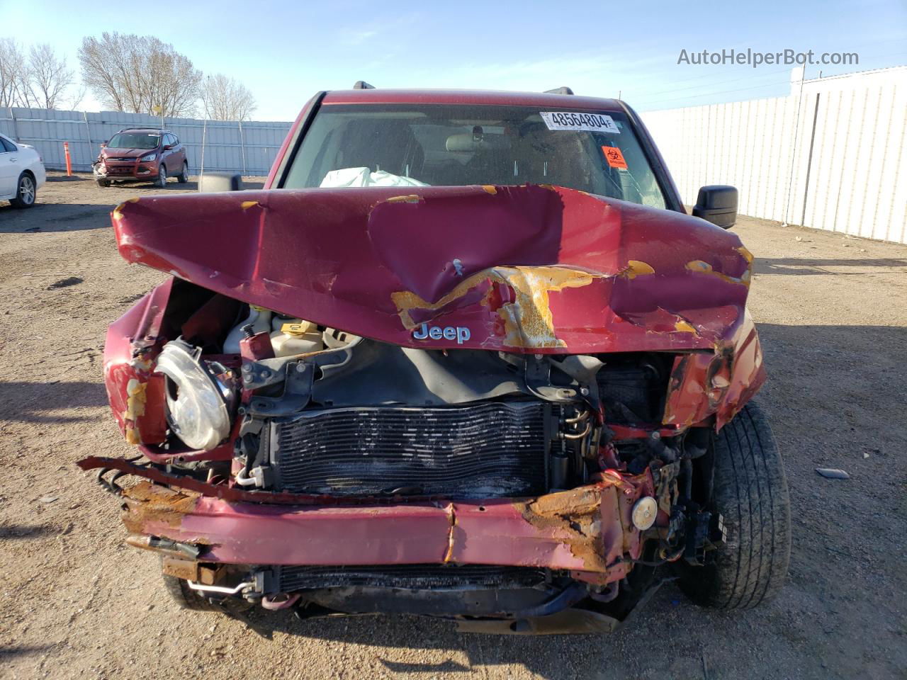 2012 Jeep Patriot Latitude Red vin: 1C4NJRFBXCD665517