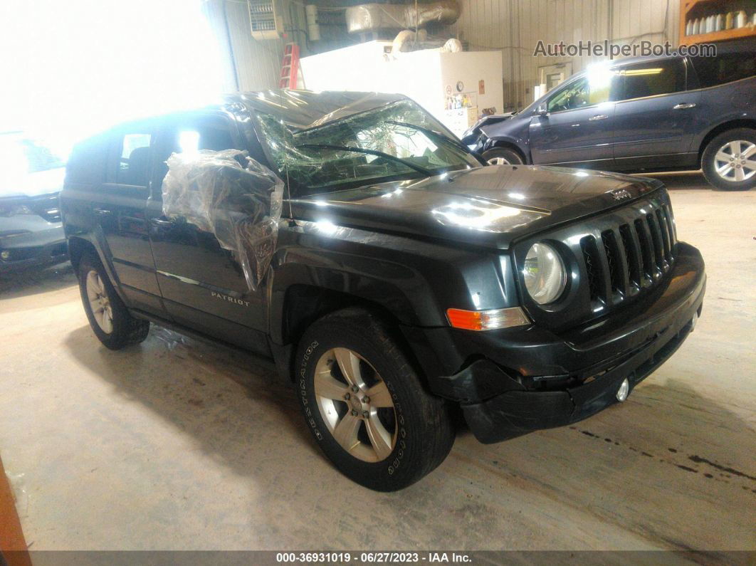 2014 Jeep Patriot Latitude Gray vin: 1C4NJRFBXED718705