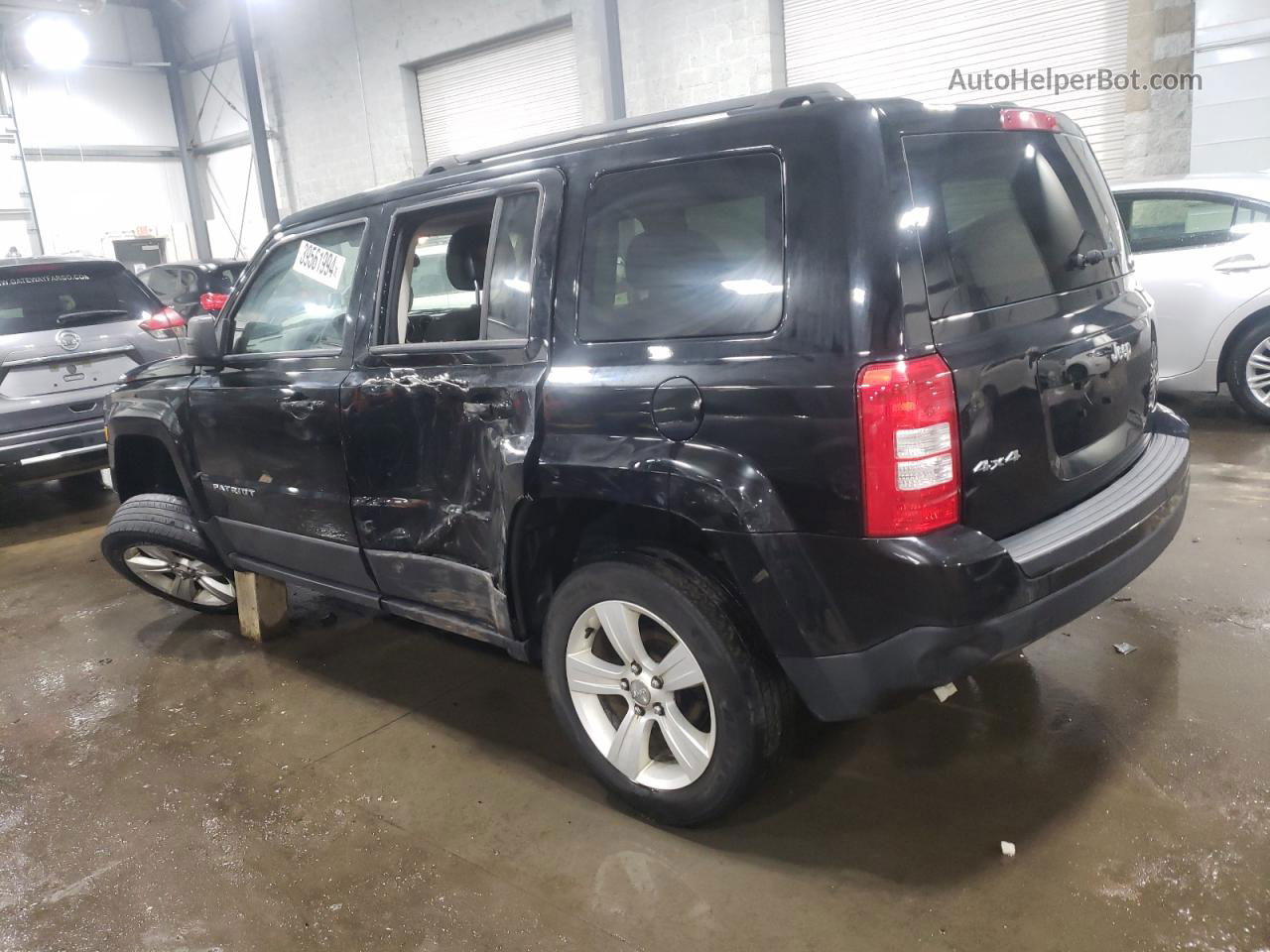 2014 Jeep Patriot Latitude Black vin: 1C4NJRFBXED744429