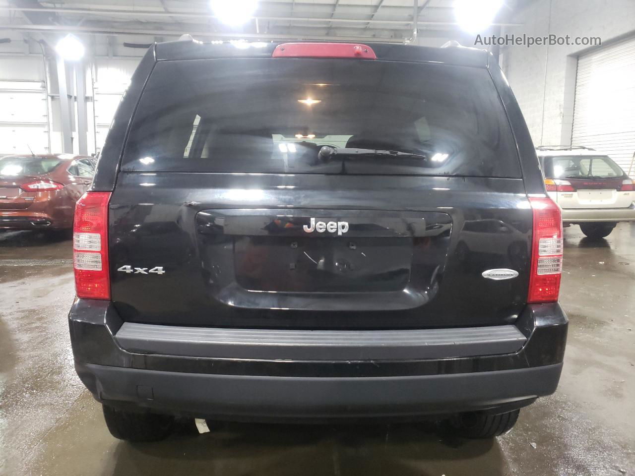 2014 Jeep Patriot Latitude Black vin: 1C4NJRFBXED744429