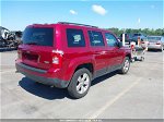 2016 Jeep Patriot Latitude Red vin: 1C4NJRFBXGD542600