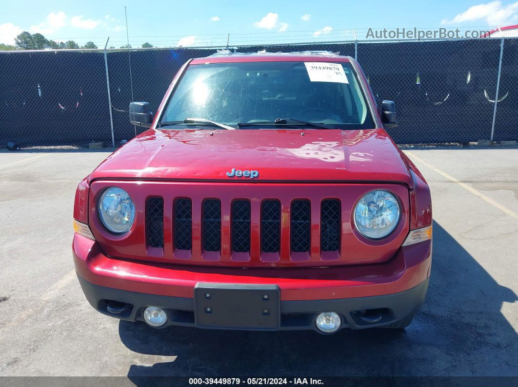 2016 Jeep Patriot Latitude Red vin: 1C4NJRFBXGD542600