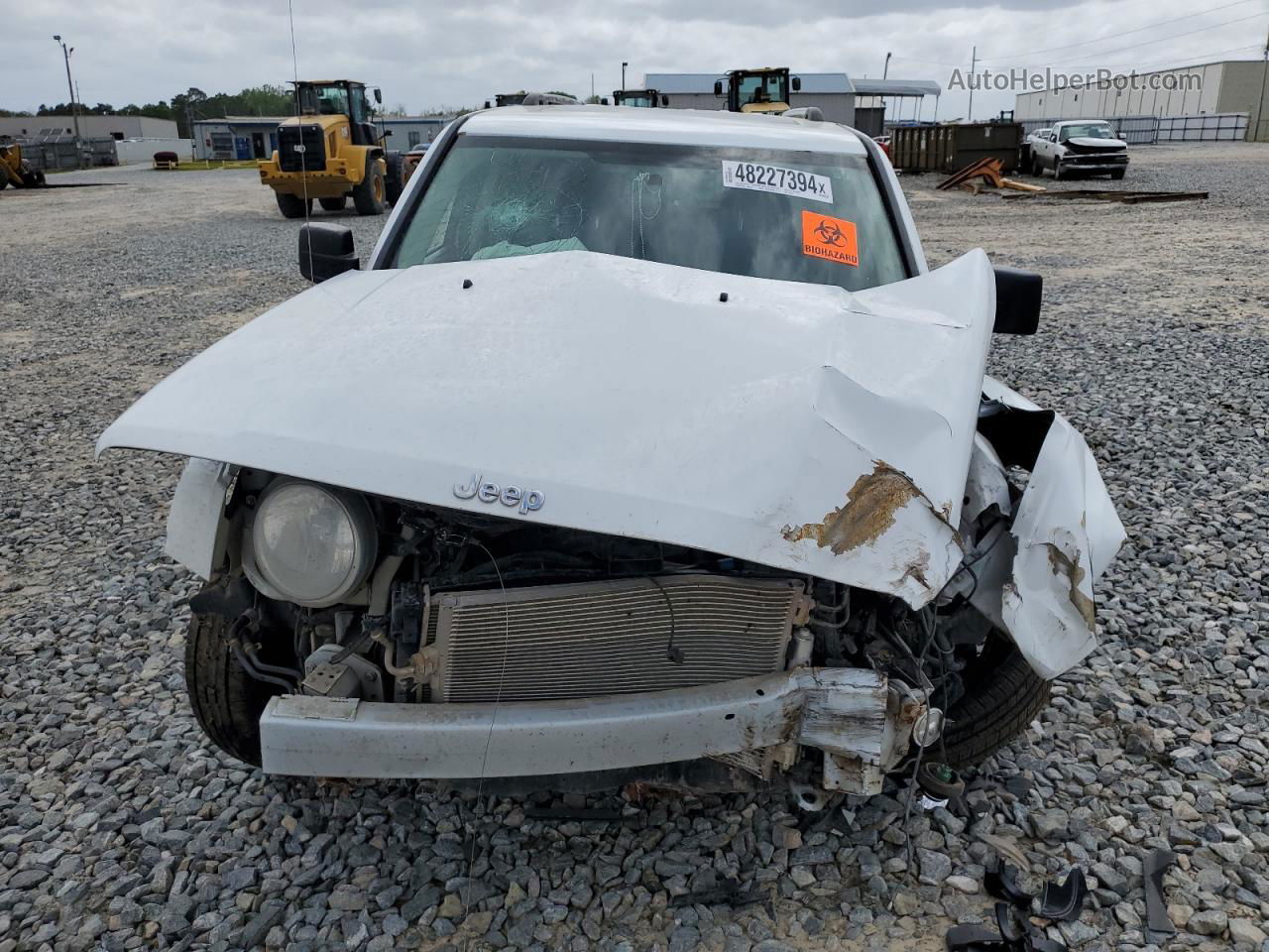 2016 Jeep Patriot Latitude White vin: 1C4NJRFBXGD707836