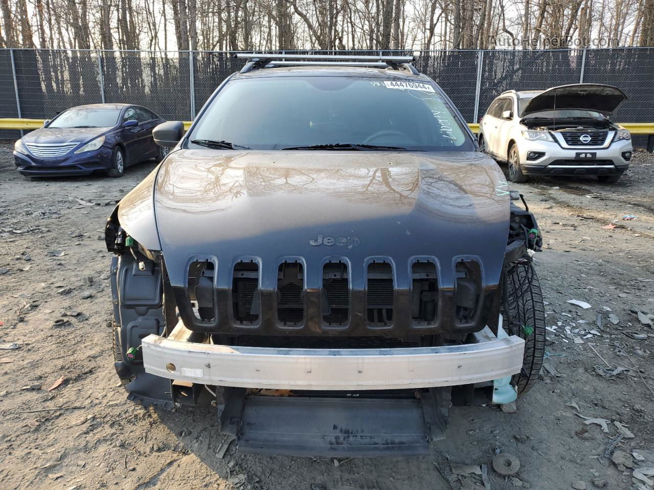 2015 Jeep Cherokee Sport Черный vin: 1C4PJLAB0FW761775