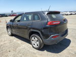 2016 Jeep Cherokee Sport Black vin: 1C4PJLAB0GW160948